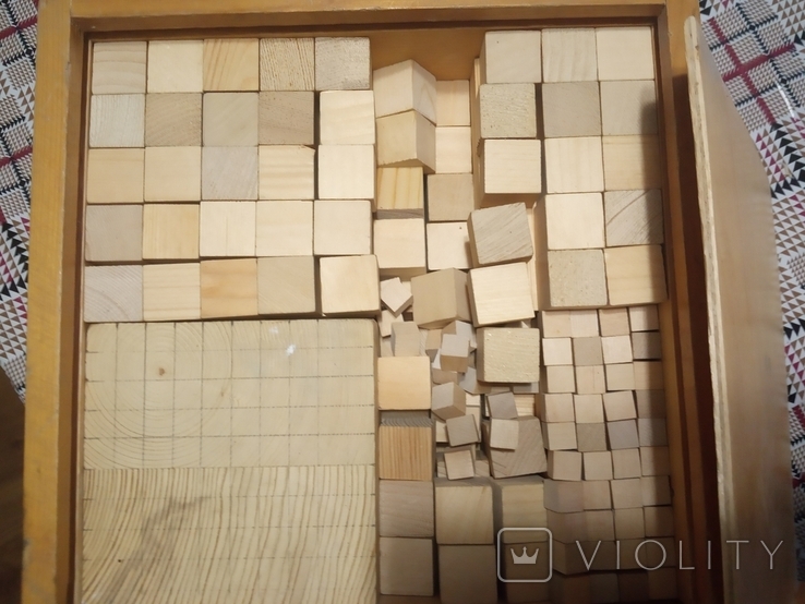 Конструктор деревянный ( математический ящик )