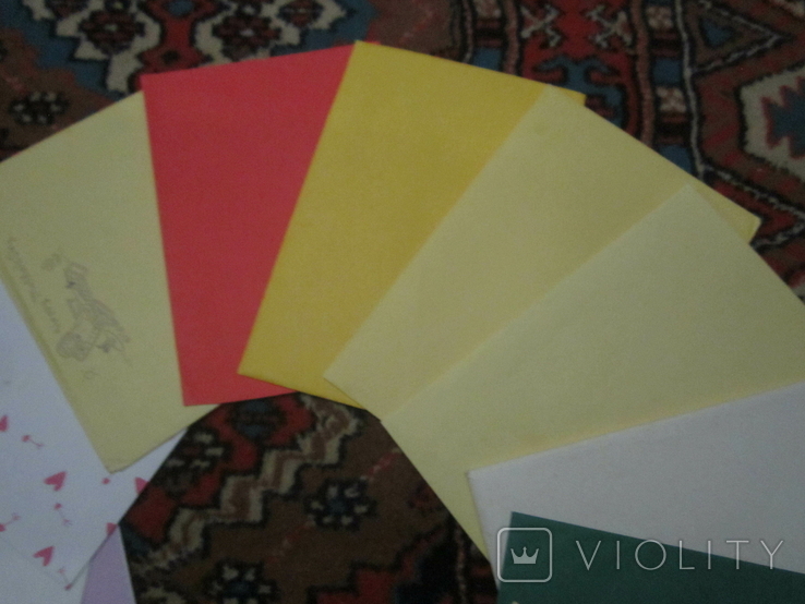 Почтовые конверты из Америки, цветные, чистые, 15шт., фото №11