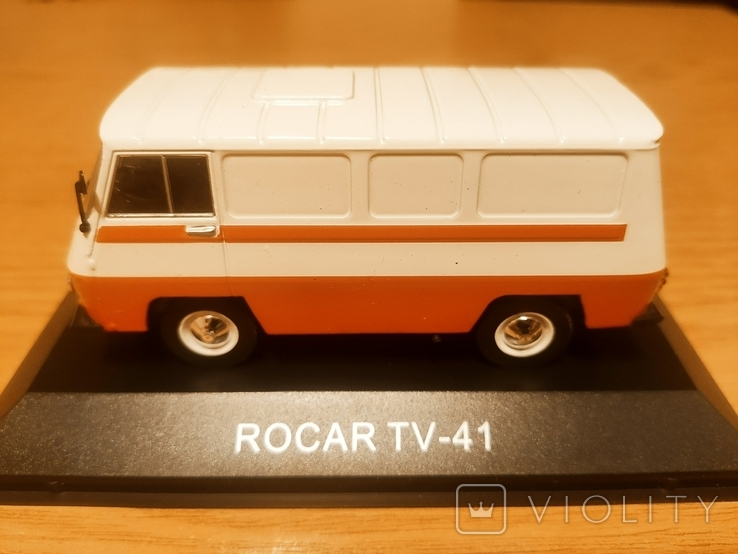 Модель Rocar TV-41 1/43 Автолегенды СССР и соцстран De Agostini в блистере, фото №3