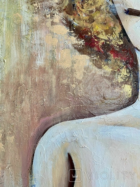 Картина "Woman", холст 50х70, фото №5