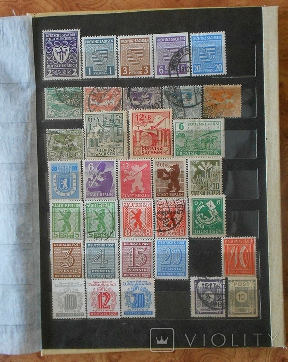 Альбом марок стран мира(370шт.), фото №5