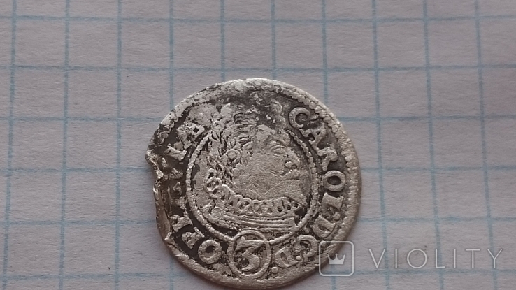 Аномальная монета 1614 (?) г