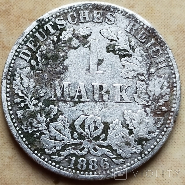 1 Марка 1886 г.