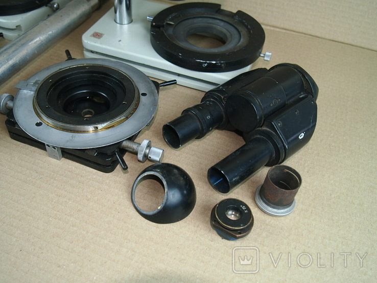 Микроскоп ММУ - 3У4.2  ЛОМО  (2 штуки), фото №4