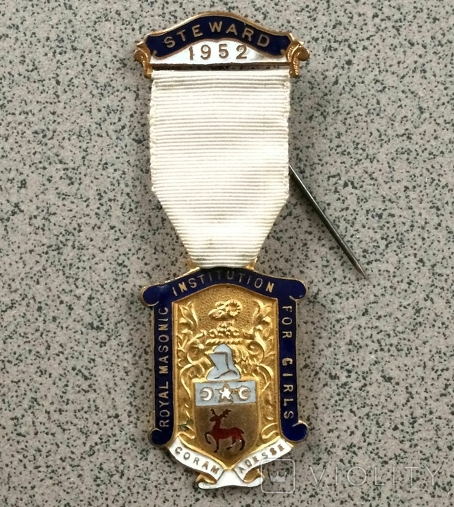 Знак Управляющего Steward RMIG 1952 год