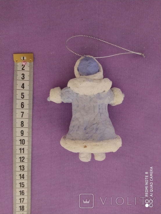 Снегурочка, ватная игрушка, фото №3