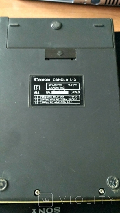 Калькулятор Canon Canola L-3, фото №4
