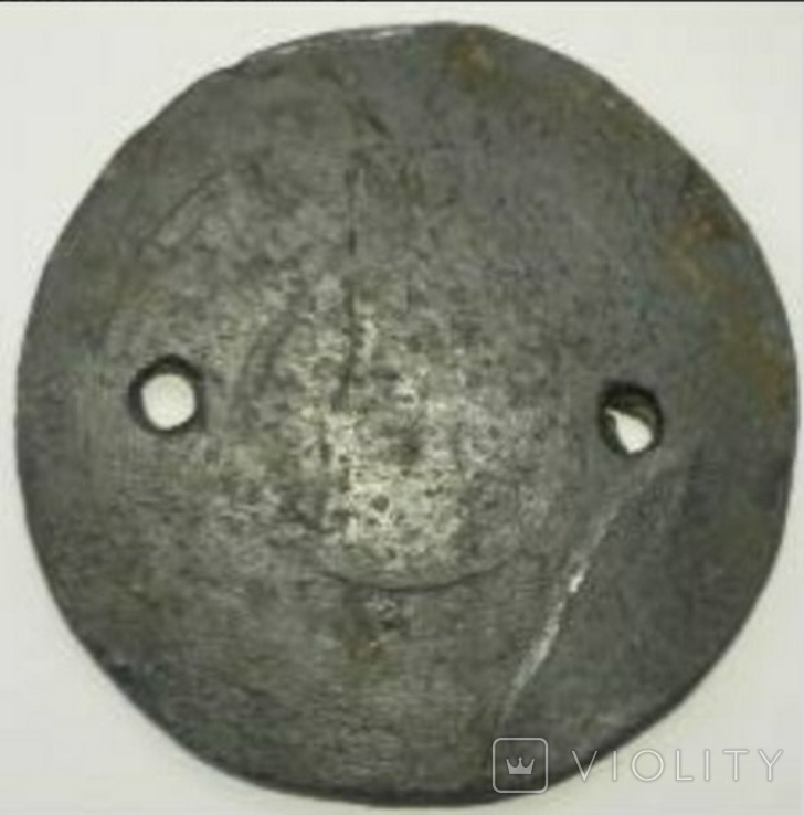 Свинцева платіжна монета м.Борислав 4 крейцера, фото №6