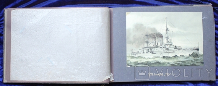 Альбом "Линейный Корабль Эльзас". 10 листов для мелких. 42 х 28 см.(3), фото №6