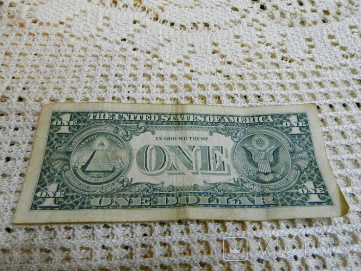 1 доллар 1988, фото №3