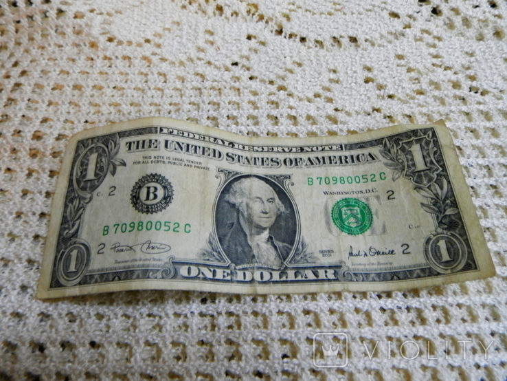1 доллар 2001, фото №2