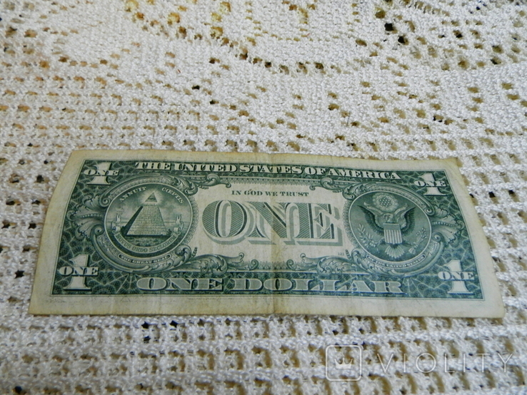 1 доллар 1995, фото №3