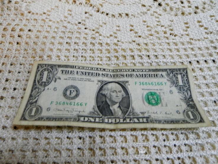 1 доллар 1988, фото №2