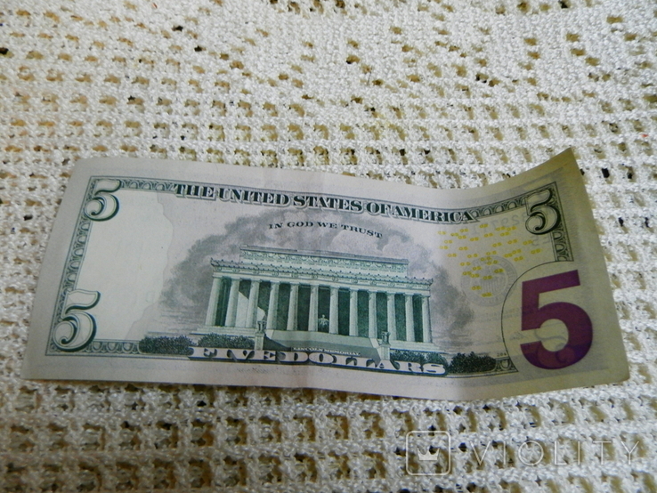 5 долларов 2013, фото №3