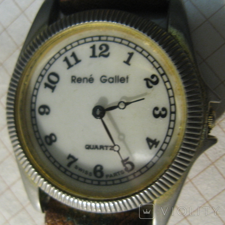 Часы-кварц"Rene Gallet ", фото №2