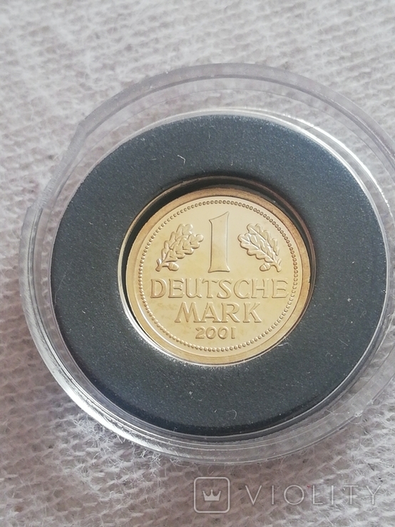 1 Deutsche Mark Gold 2001