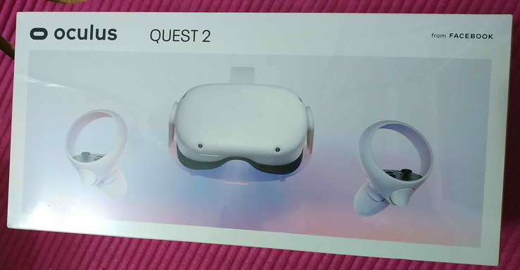 Шлем виртуальной реальности Oculus Quest 2 64 Gb (White). Блиц., photo number 2