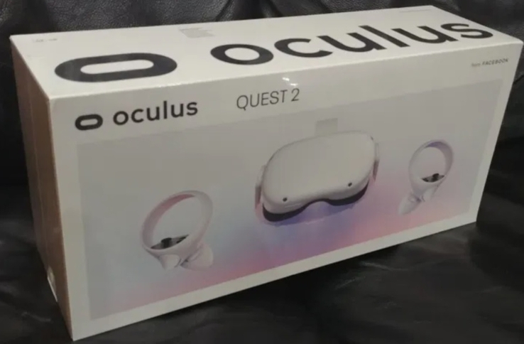 Шлем виртуальной реальности Oculus Quest 2 64 Gb (White). Блиц., фото №3