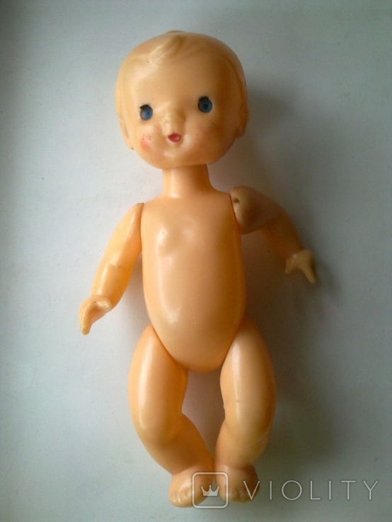 Кукла период СССР, высота 28 см, фото №4