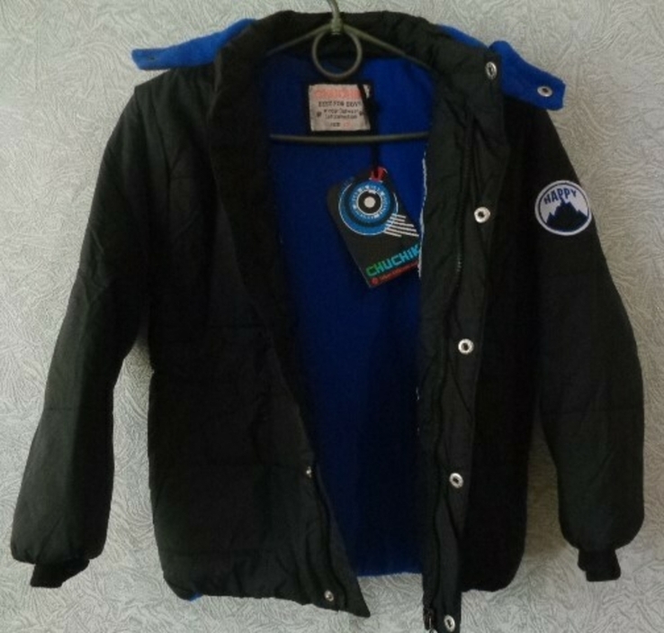 Куртка на флисе демисезонная р.134-140, фото №3