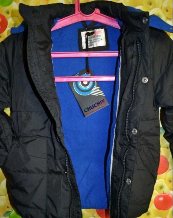 Куртка на флисе демисезонная р.134-140, numer zdjęcia 4
