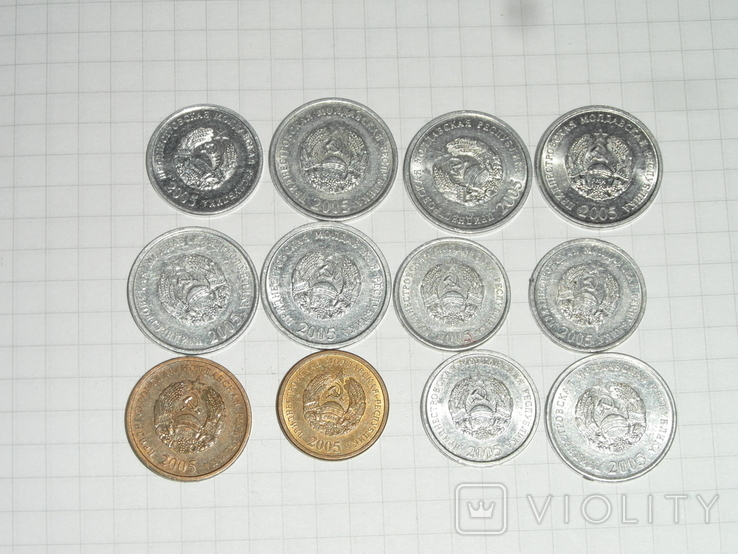 Разные монетыПриднестровская республика, фото №6