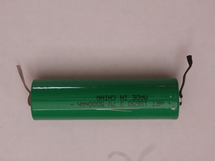 Аккумулятор высокотоковый ART18650 3.7v 5000mah под пайку, numer zdjęcia 3