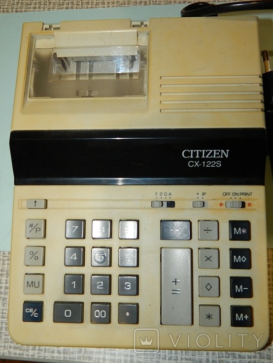 Электрический электронный калькулятор CITIZEN, фото №2