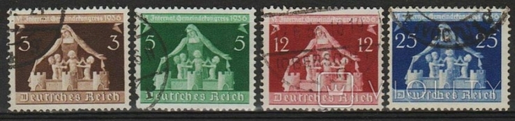 1936 - Рейх - Конгресс Mi.617-20 3,0 EU