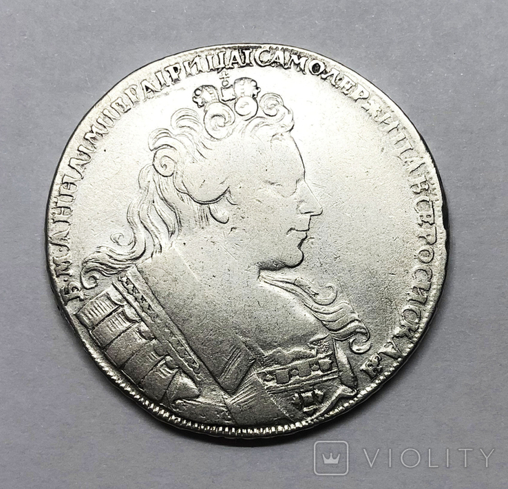 Рубль 1731 года., фото №3