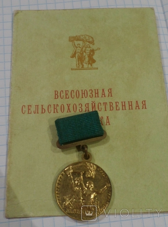 Медаль с доком.
