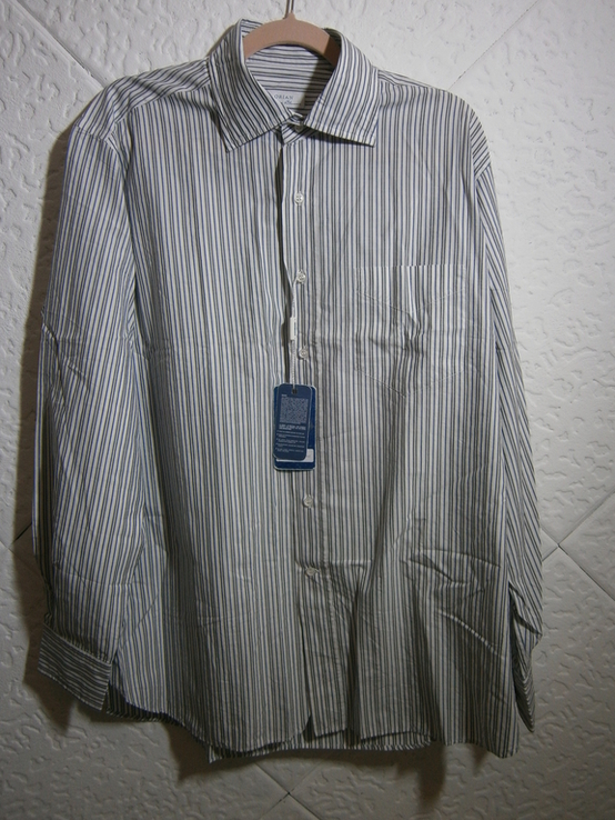 Новая рубашка бренд orian хлопок италия XL, photo number 2