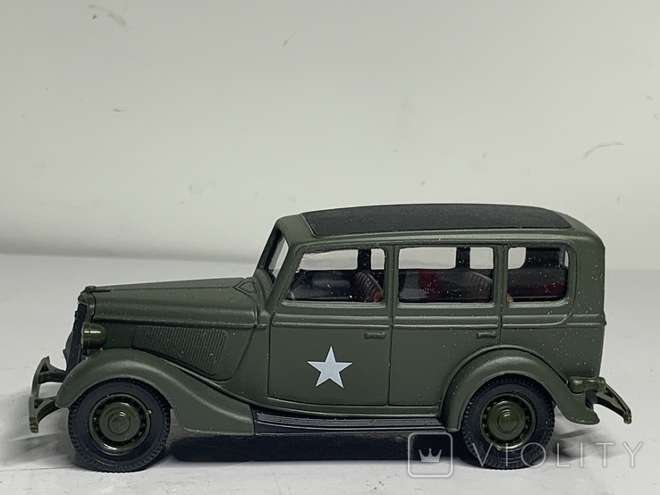 Miniature Solido Ford V8 1936 - Dépanneuse Michelin Jaune, échelle 1/19, Fabriquée En France