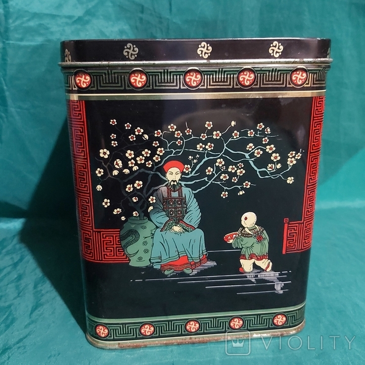 Металлическая коробка "Японские сюжеты", фото №3