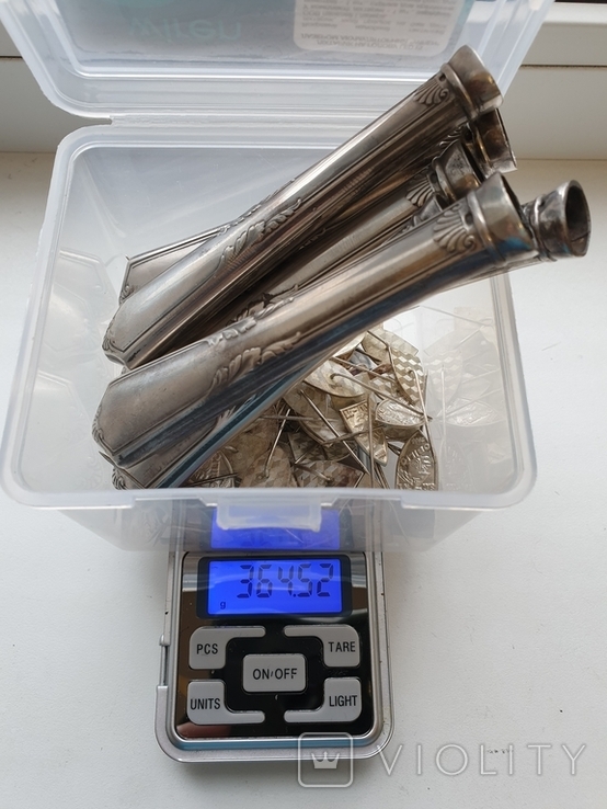 Лом серебра 364,52 гр