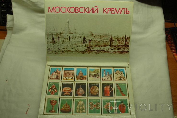 Спички набор московский кремль ссср, фото №3