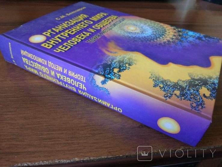 Бєлозьоров С. М. Організація внутрішнього світу людини і суспільства, фото №3