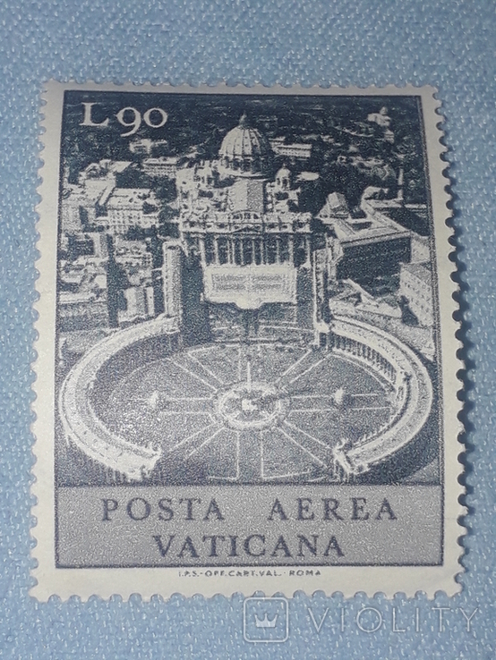 Почтовая марка Ватикан, фото №2