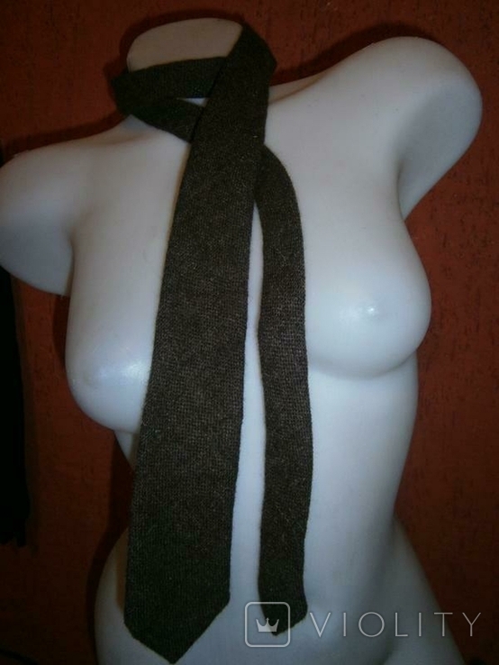 Галстук узкий цвета корицы Tie Rack, photo number 2