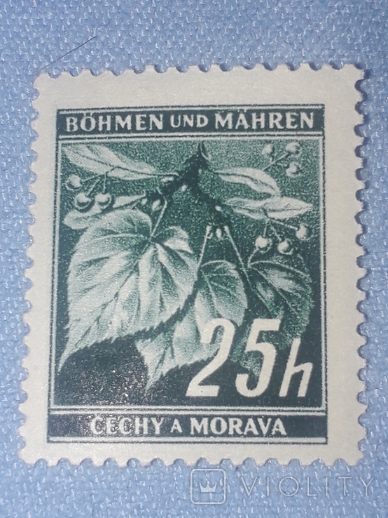 Почтовая марка Богемия и Моравия (1)