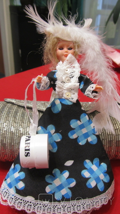 Винтажная куколка-парижанка., фото №2