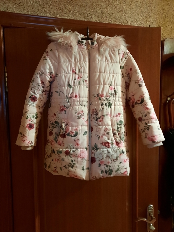 Куртка зимняя для девочки 9-10 лет, фото №2