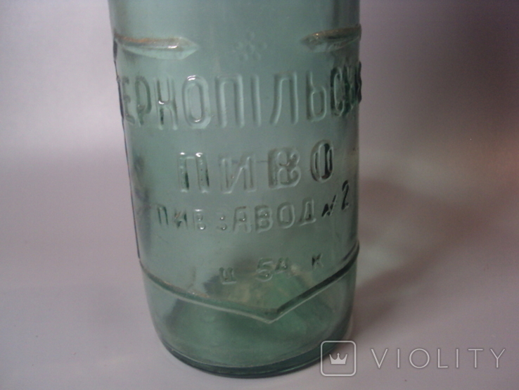 Beer bottle 450 years of Ternopil, Ternopil beer, brewery No. 2, height 23 cm, photo number 7