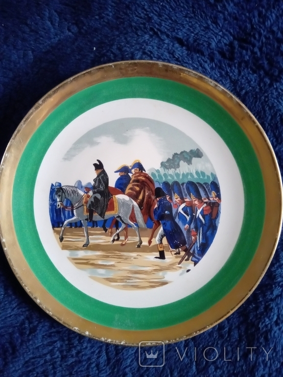 Тарілка колекційна. Наполеон похід в Россію., фото №3