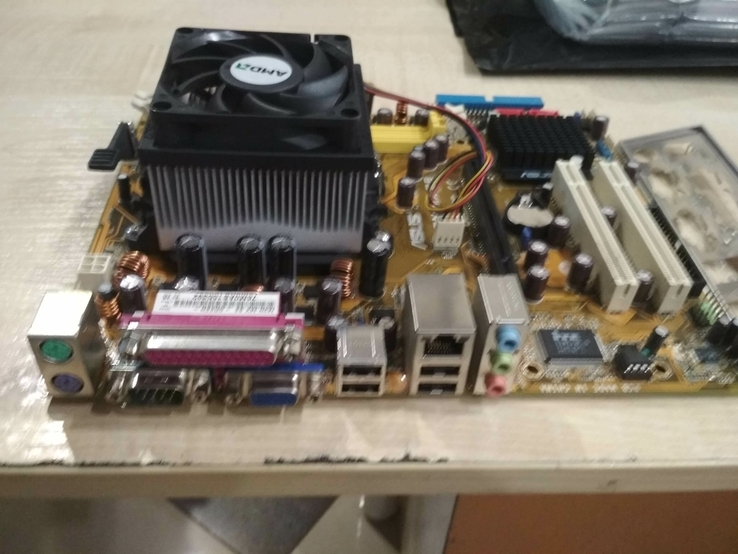 Материнка Asus M2N-MX SE +AMD Athlon 64 X2 1.9MHz +система охлаждения, фото №3