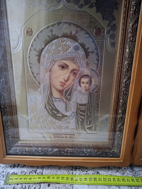 Вінчальна пара Іс.Христос і Божа Матір Казанська, фото №4
