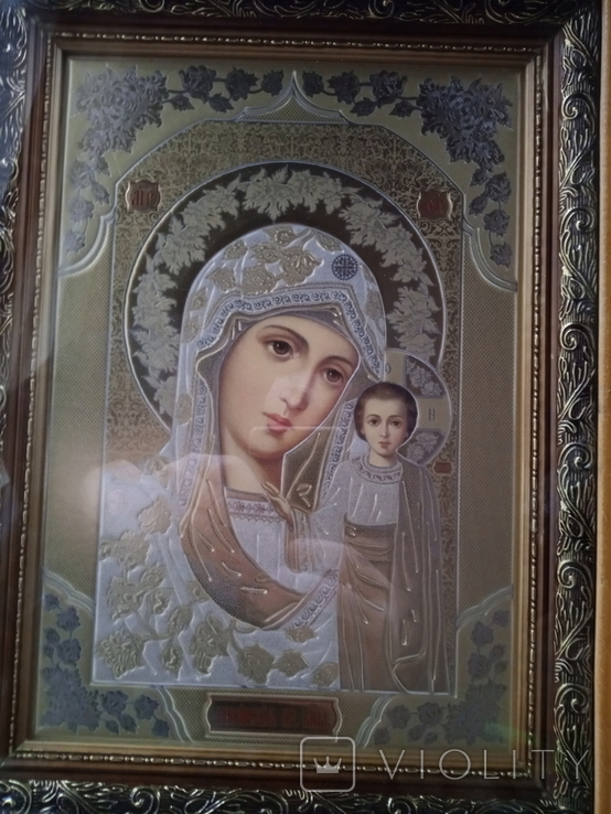 Вінчальна пара Іс.Христос і Божа Матір Казанська, фото №11