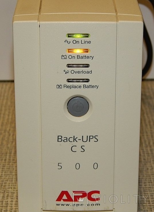 Источник бесперебойного питания APC BACK-UPS CS 500, фото №4