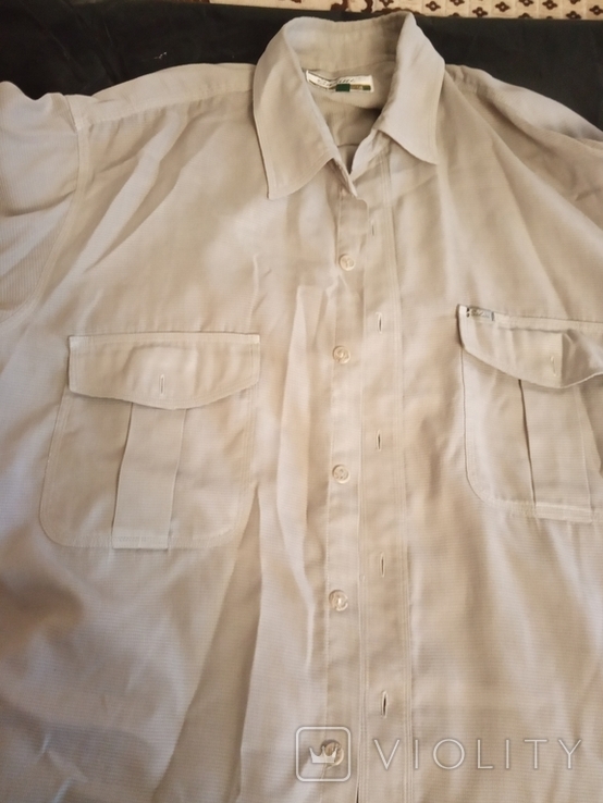Рубашка мужская, короткий рукав  52- 54, фото №2