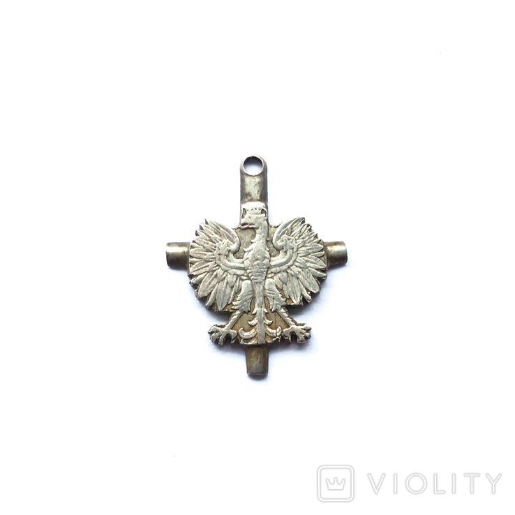 Срібний хрест, Польша, Патріотика, фото №2